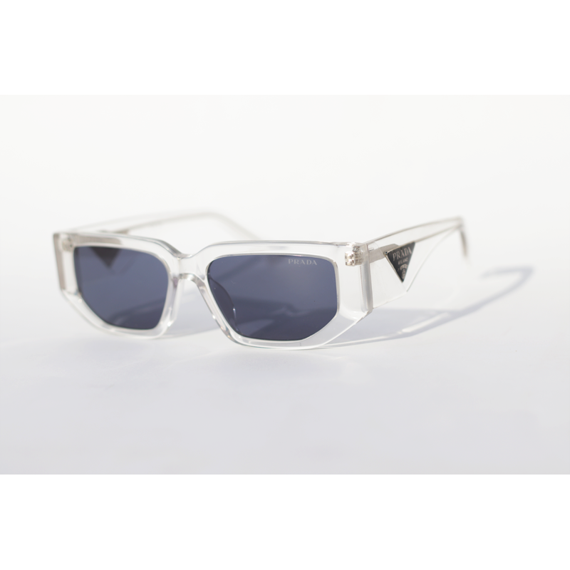 Prada Rectangle with Triangle Logo Sunglasses | Wearluxurys