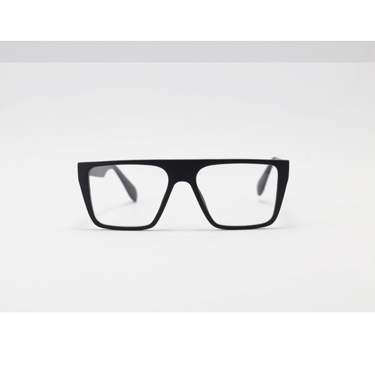 Retro Square Black Eyeglass Frame | Wearluxurys