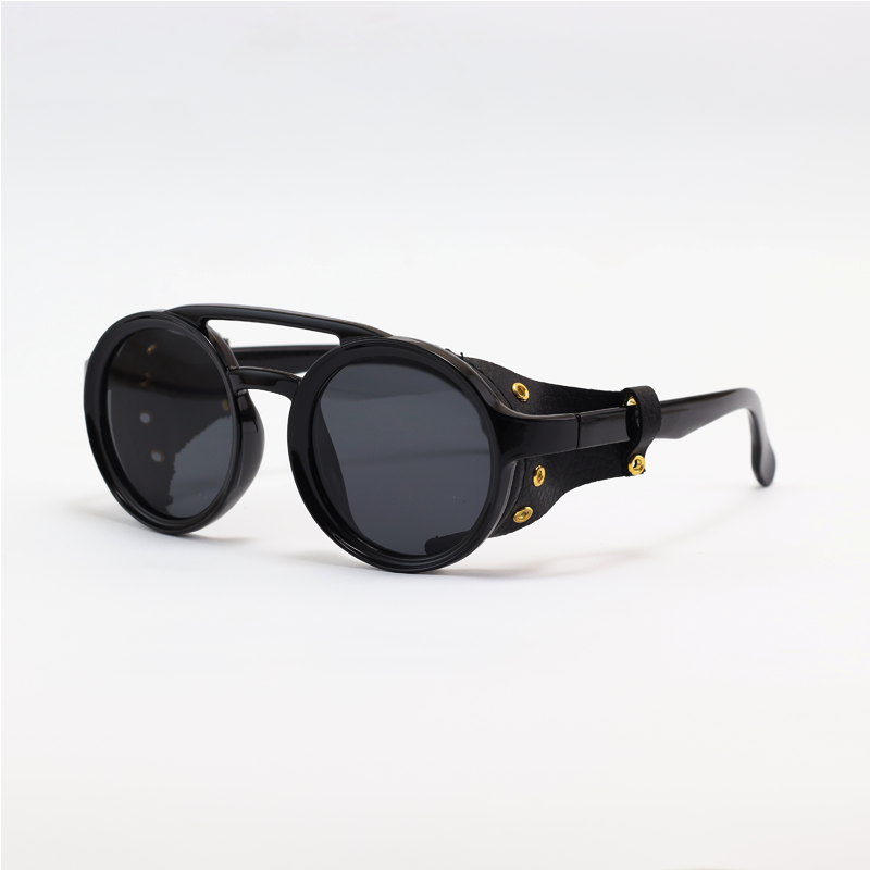 Leather Steam punk sunglasses