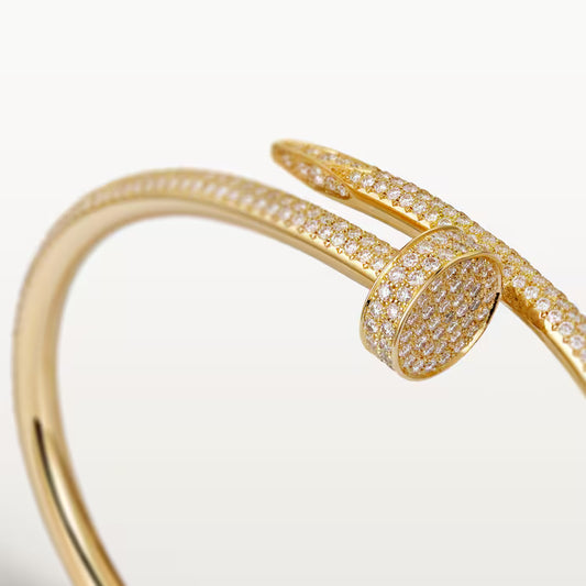 Juste un Clou bracelet, classic model, diamonds