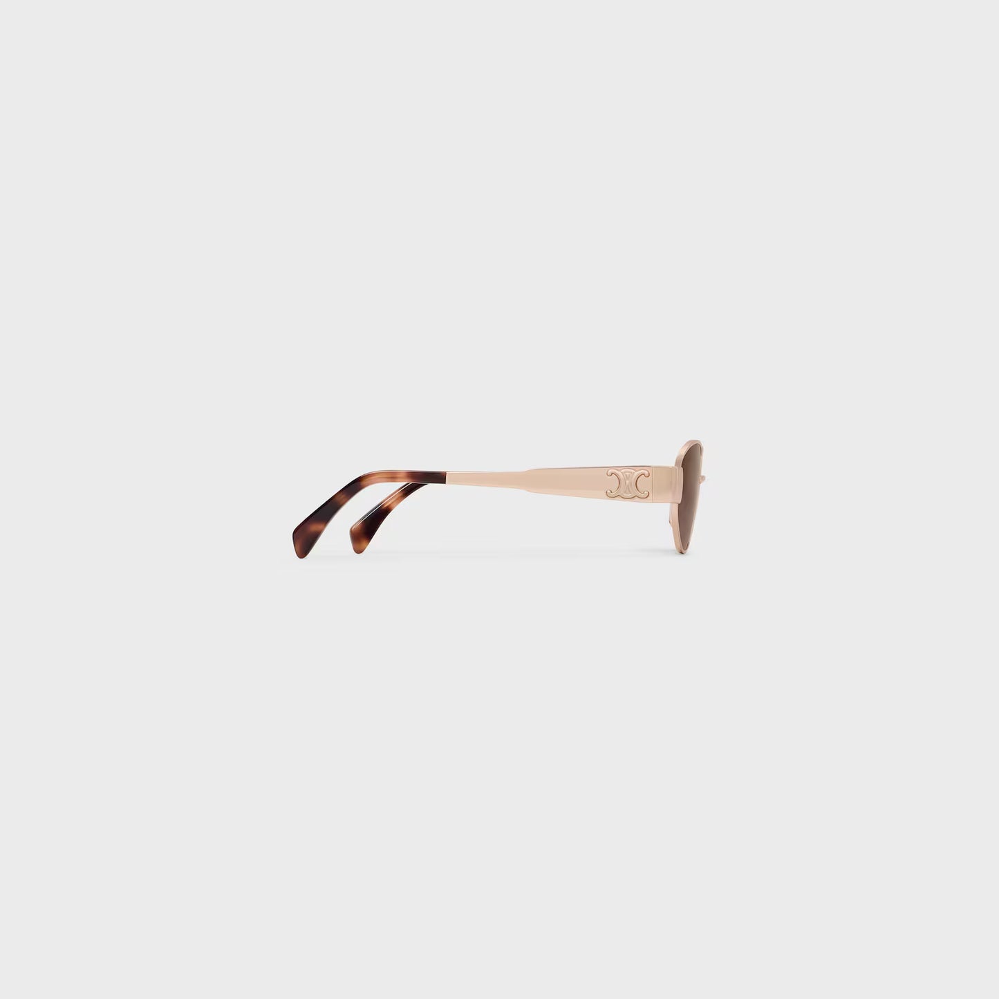 Celine Triomphe Metal 01 sunglasses in Metal | Wearluxurys - Wearluxurys