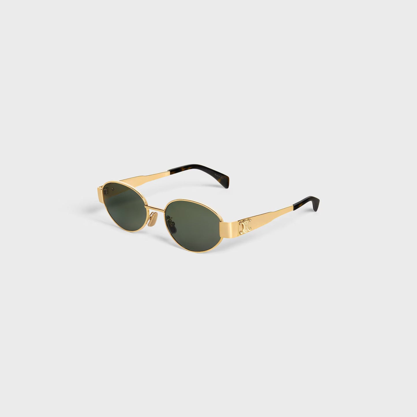 Celine Triomphe Metal 01 sunglasses in Metal | Wearluxurys - Wearluxurys