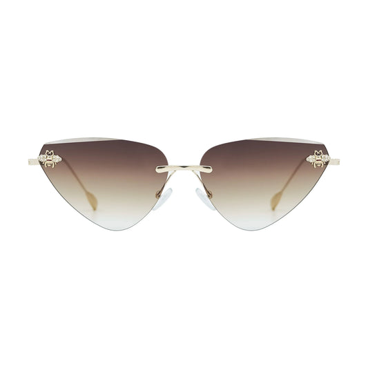 Wearluxurys Halo Frame Sunglasses
