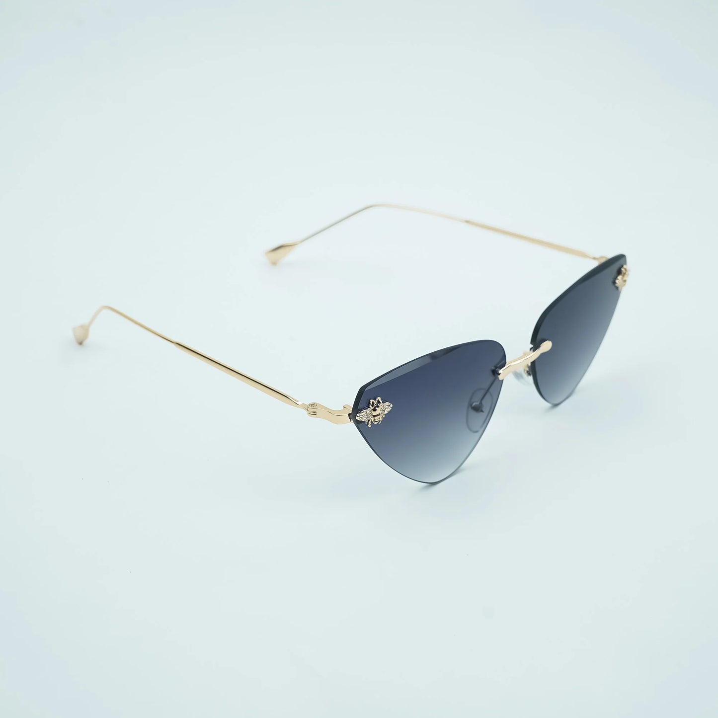 Wearluxurys Halo Frame Sunglasses