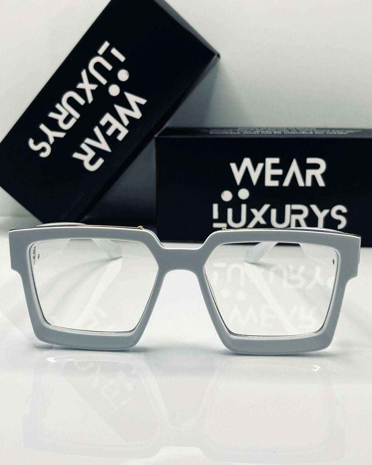 Millionaire 1.1 Eyeglasses White | Wearluxurys - Wearluxurys