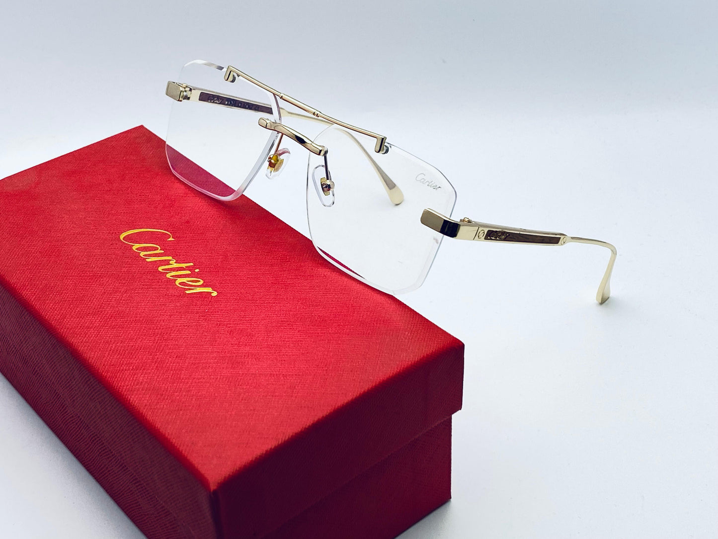 Cartier Whimsical Rimless Eyeglasses | Wearluxurys - Wearluxurys