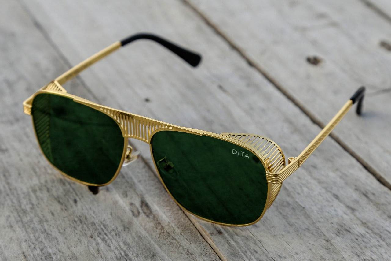 DITA Luxurious Golden Frame Sunglasses - Wearluxurys