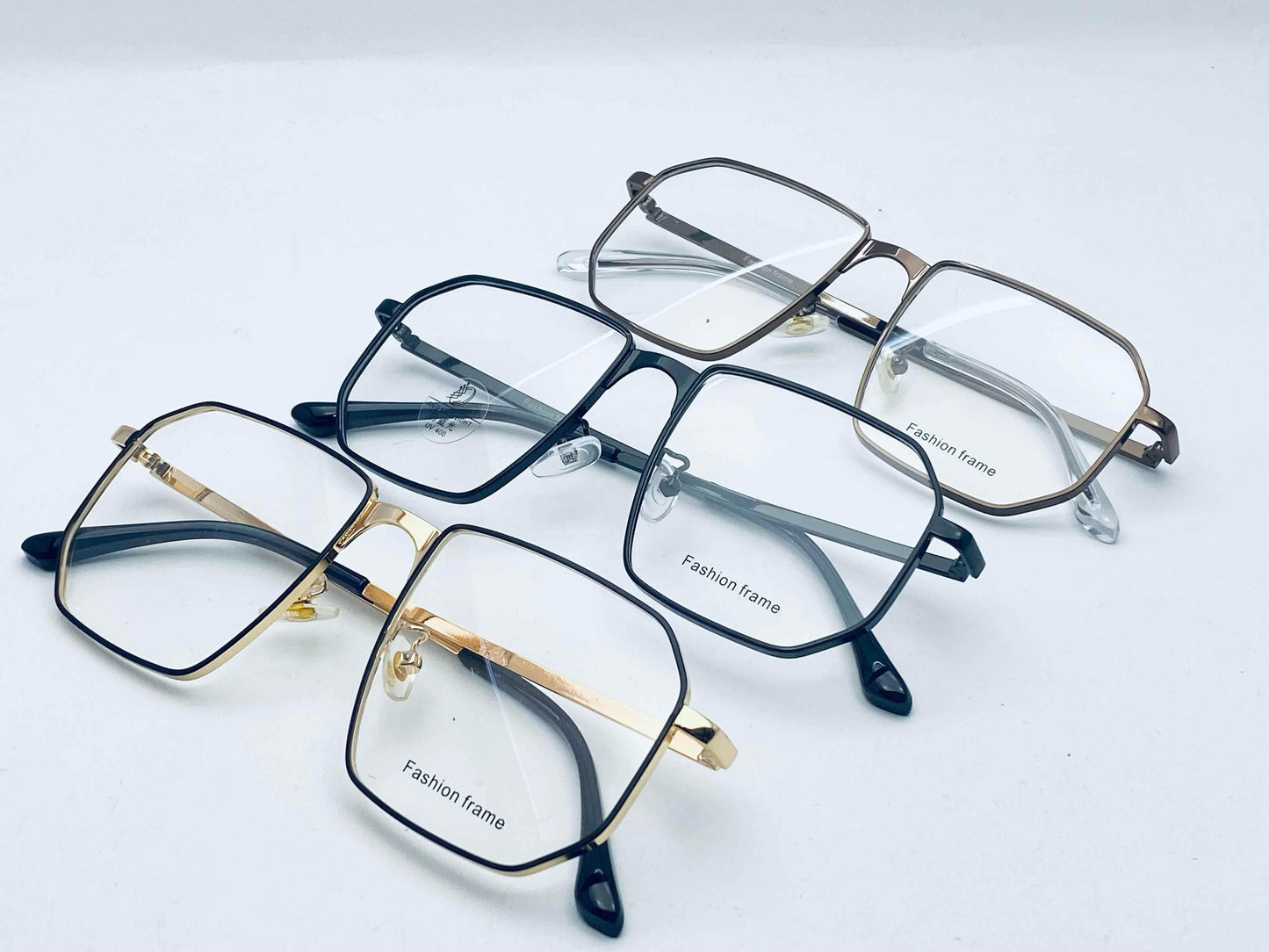Metal Sleek Eyeglasses | Wearluxurys - Wearluxurys