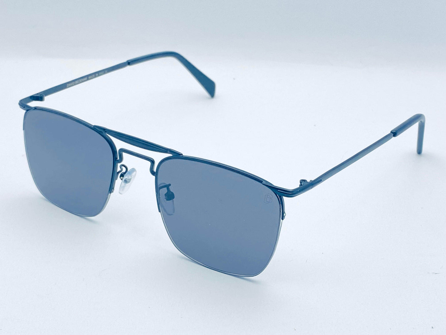 David Bechkam Semi Rimless Sunglasses | Wearluxurys - Wearluxurys