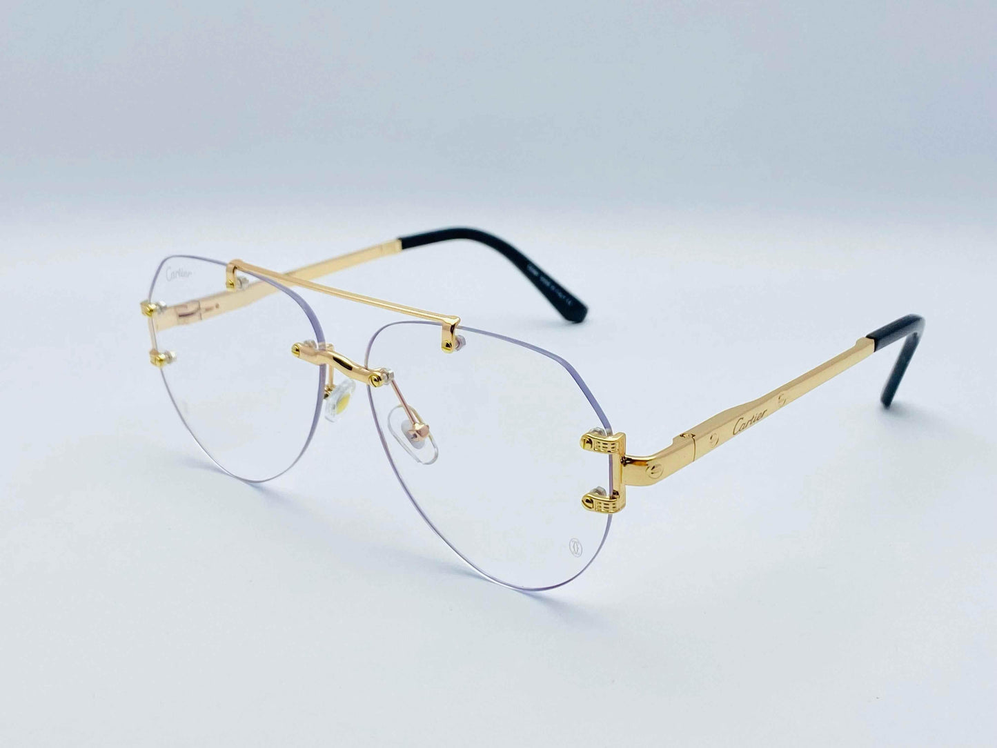 Cartier Signature Rimless Eyeglasses | Wearluxurys - Wearluxurys