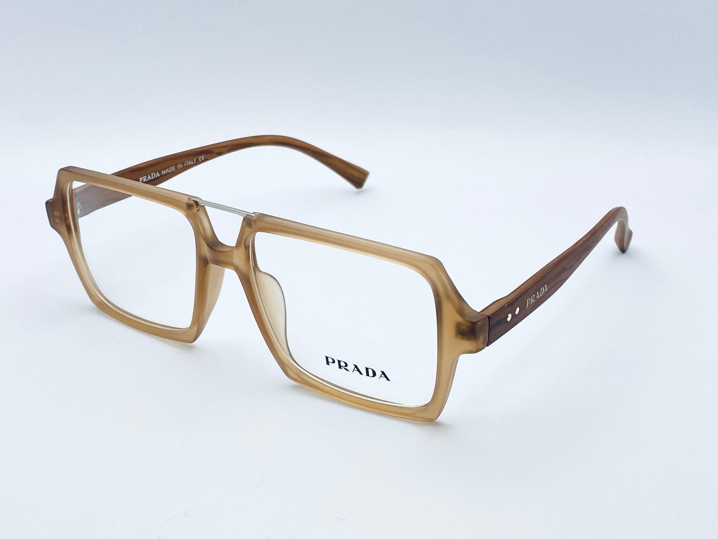 Prada Exclusive Double Bridge Eyeglasses | Wearluxurys - Wearluxurys