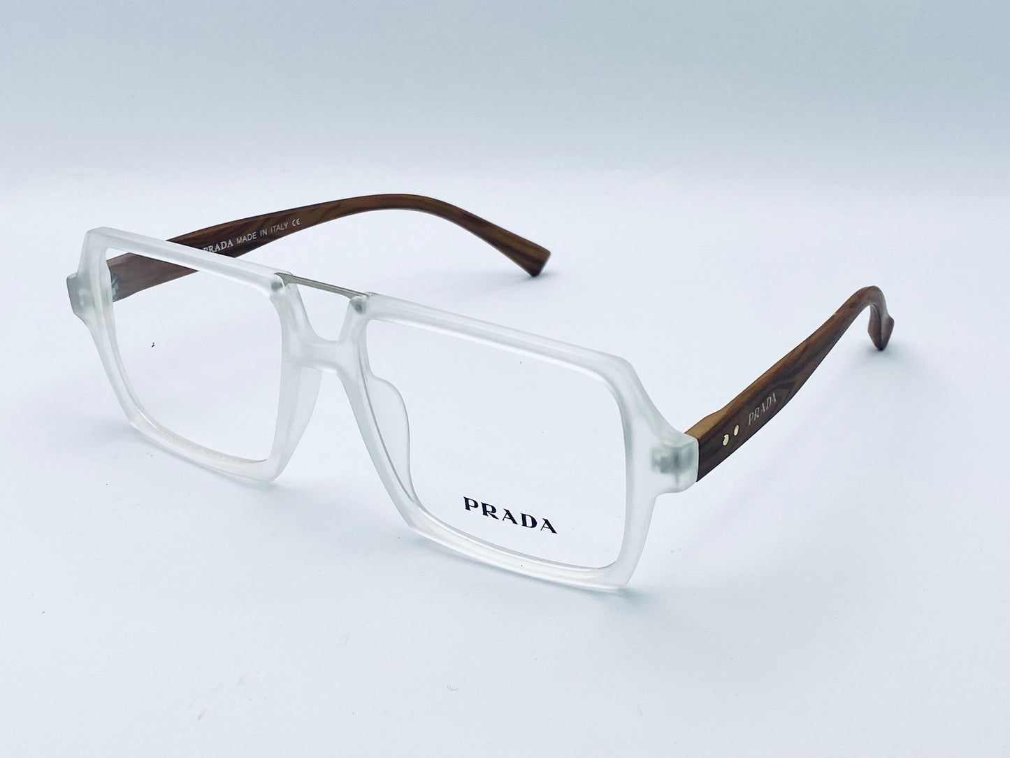 Prada Exclusive Double Bridge Eyeglasses | Wearluxurys - Wearluxurys