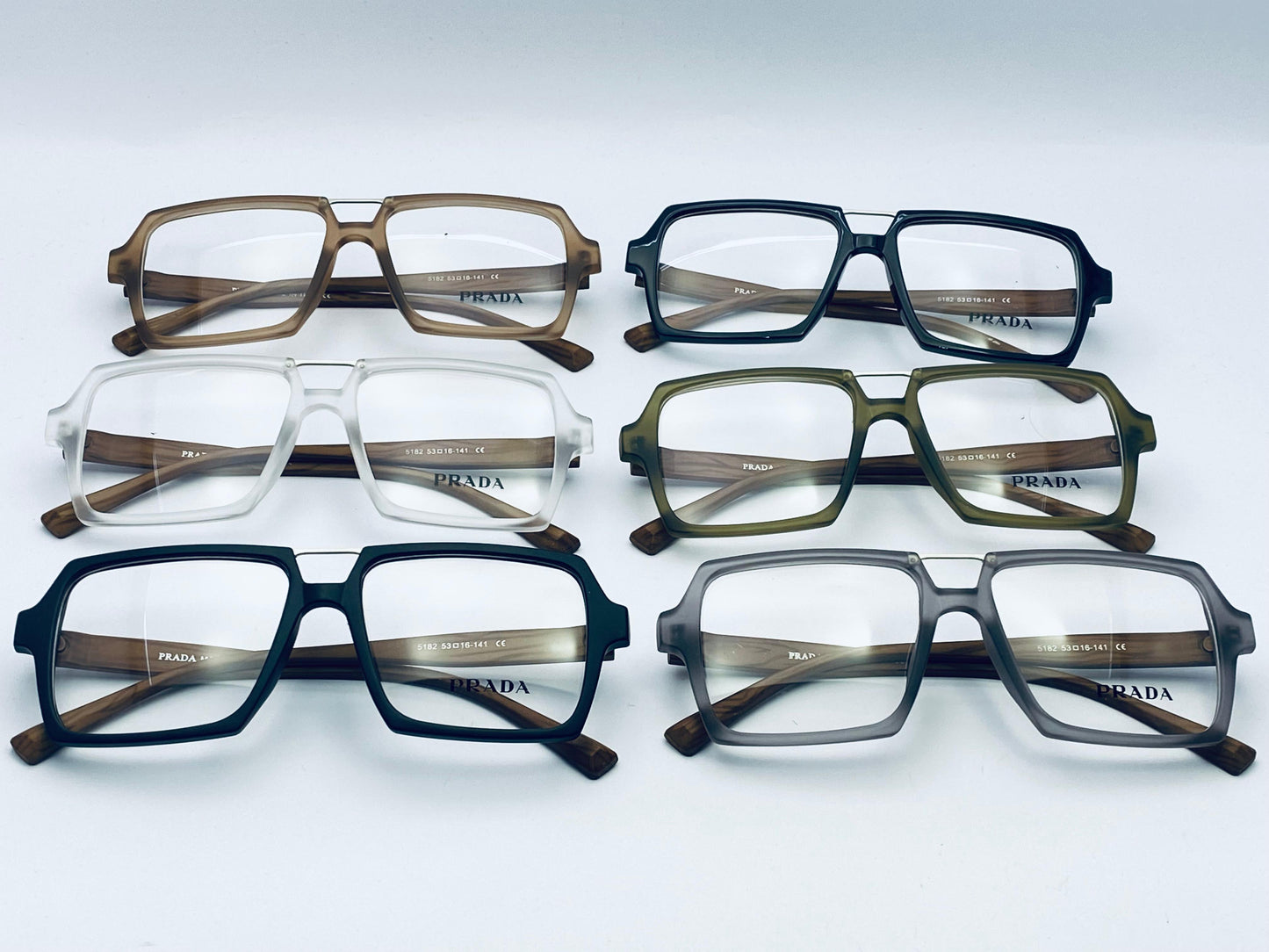 Prada Exclusive Double Bridge Eyeglasses | Wearluxurys - Wearluxurys