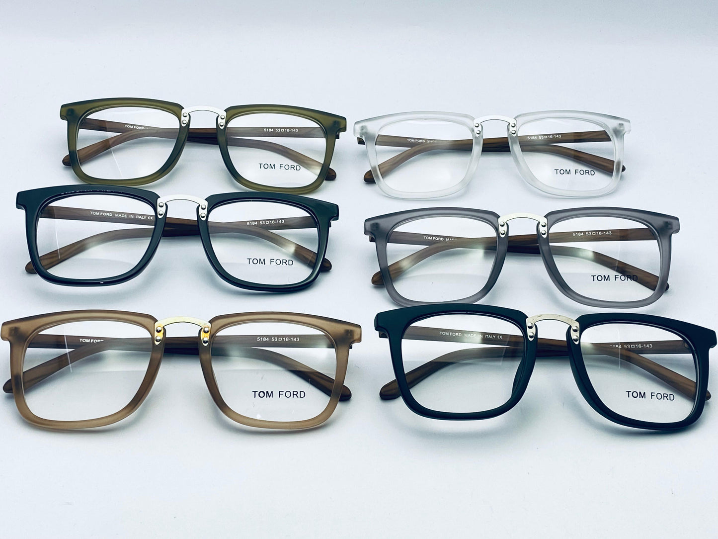 Tom ford Wood Side Eyeglasses | Wearluxurys - Wearluxurys