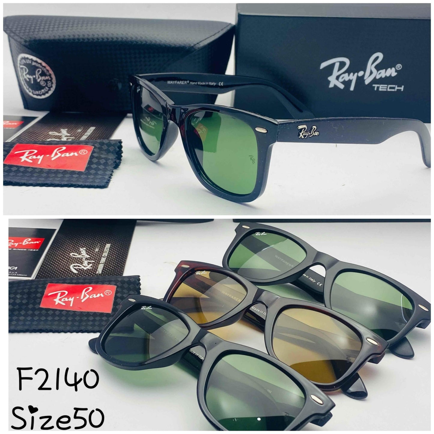 Rayban Wayfarer 2140 Sunglasses | Wearluxurys - Wearluxurys