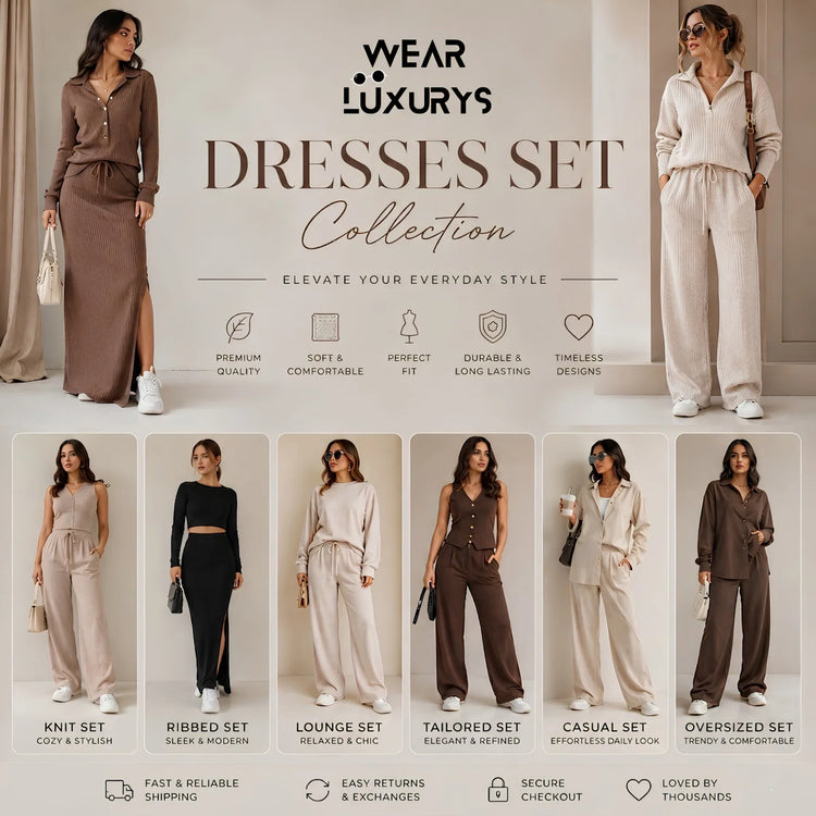 Women's Dress Sets Collection | Stylish Matching Outfits