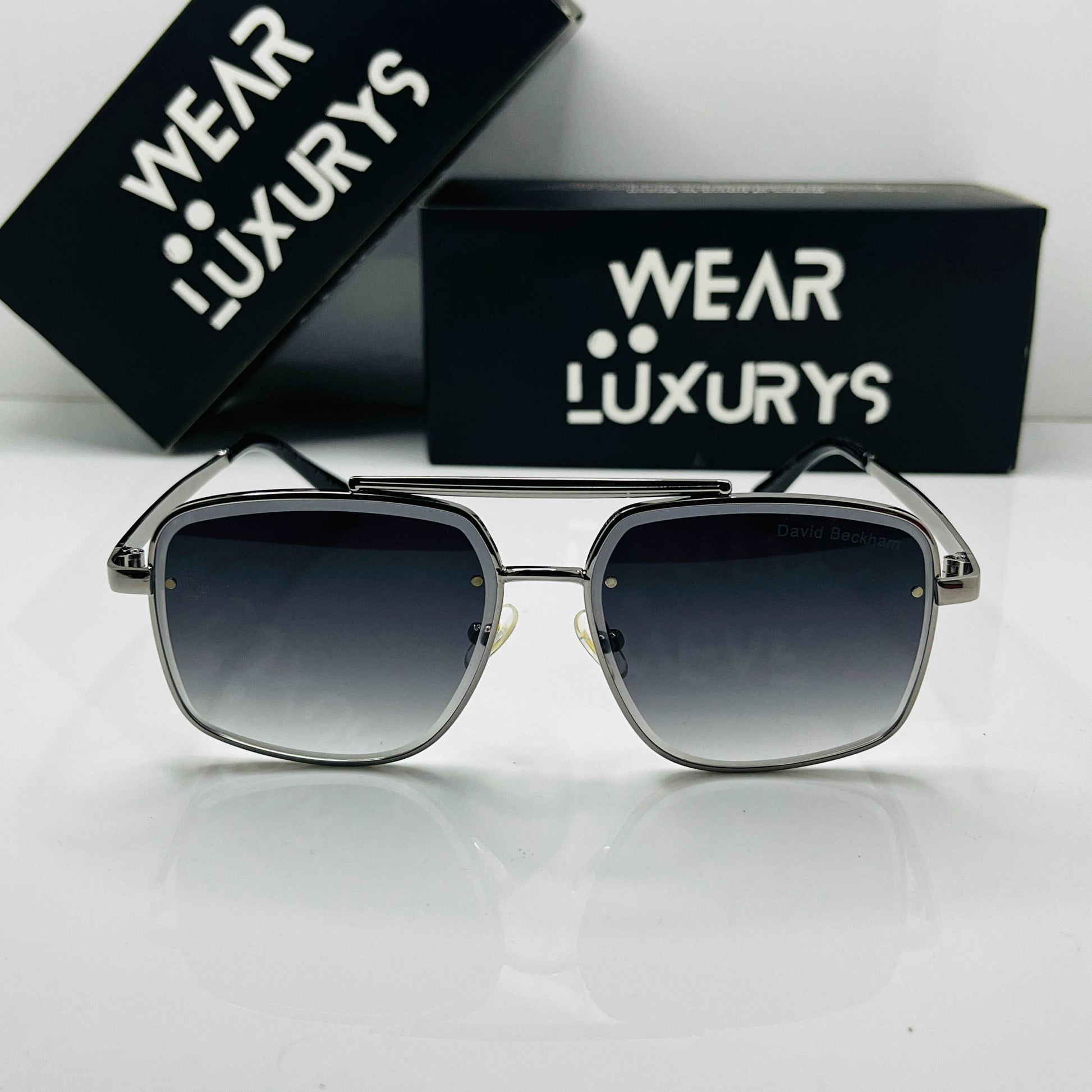 David Bechkam Metal Sunglasses | Wearluxurys