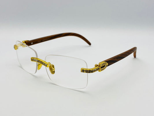 Cartier Motif Rimless Glasses | Wearluxurys