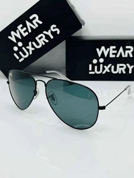RayBan Aviator Black Sunglasses | Wearluxurys - Wearluxurys