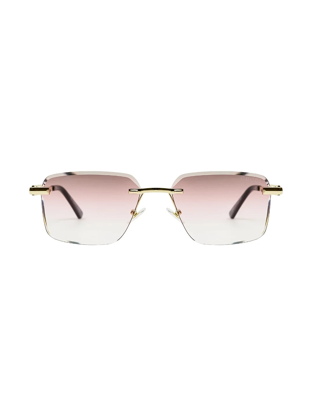 Gafas de sol sin montura metálicas de calidad Gucci | Wearluxurys