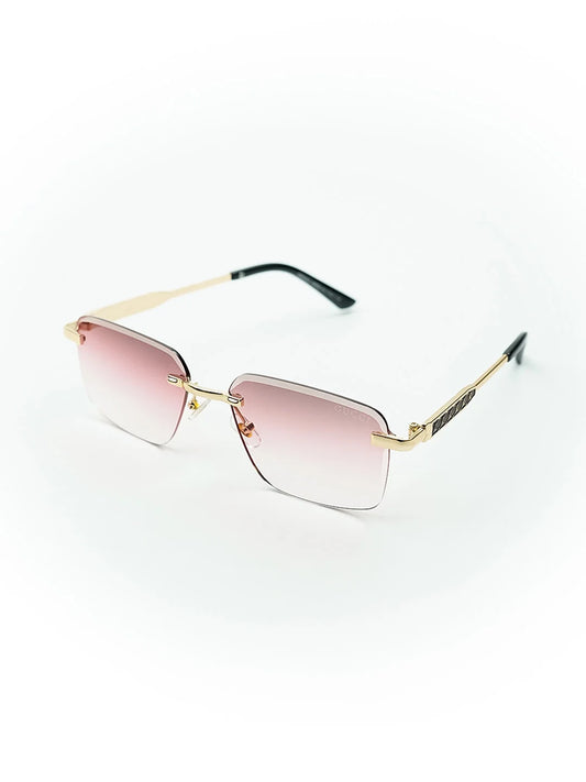 Gafas de sol sin montura metálicas de calidad Gucci | Wearluxurys