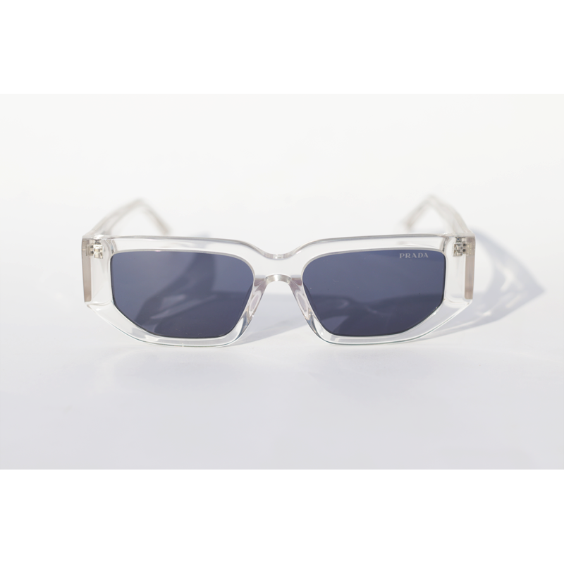 Prada Rectangle with Triangle Logo Sunglasses | Wearluxurys