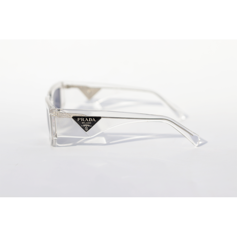 Prada Rectangle with Triangle Logo Sunglasses | Wearluxurys