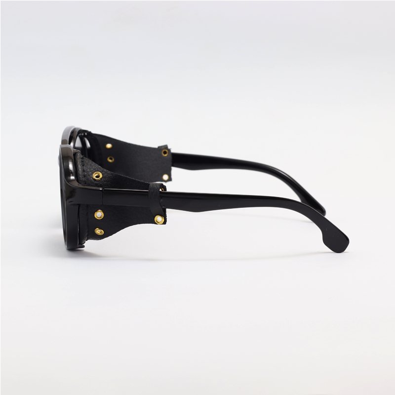 Leather Steam punk sunglasses