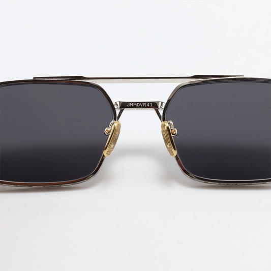 Jacques Marie Mage - DEAVER - Silver Black - Metal Sunglasses