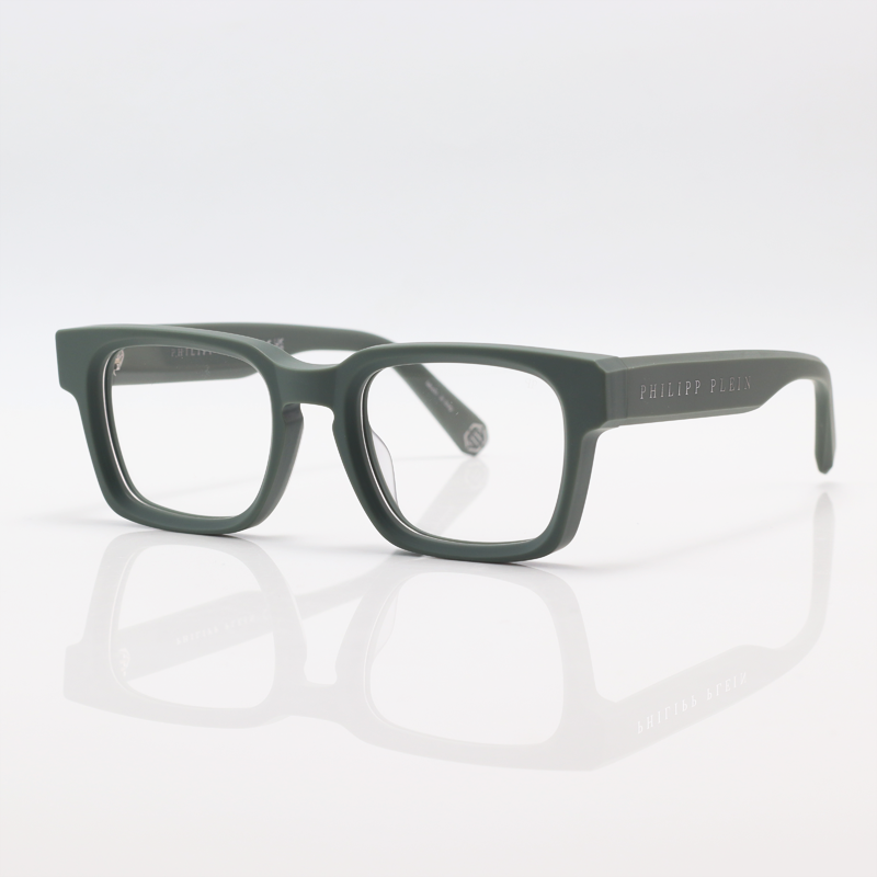 Philipp Plein Starlight acetate rectangular eyeglasses
