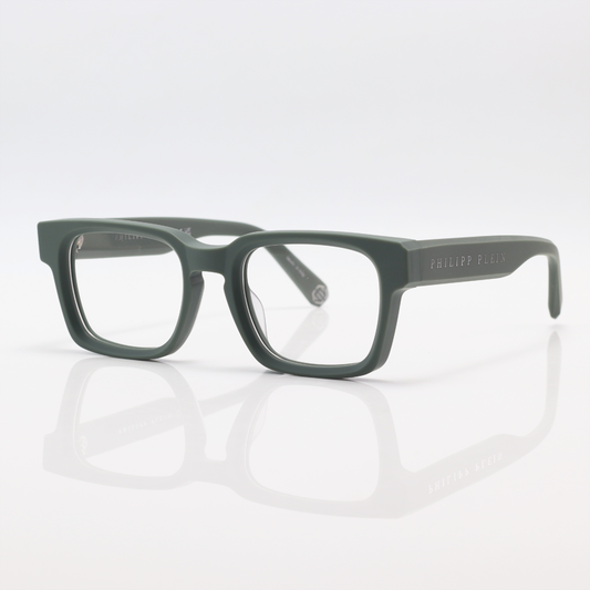 Philipp Plein Starlight acetate rectangular eyeglasses