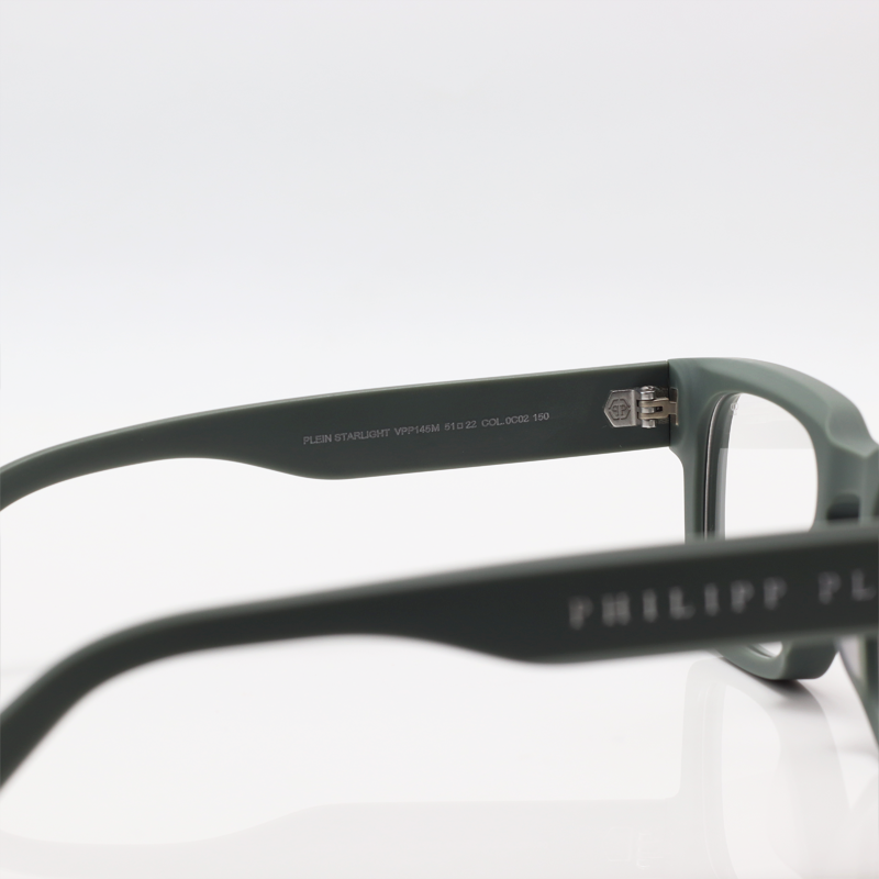 Philipp Plein Starlight acetate rectangular eyeglasses