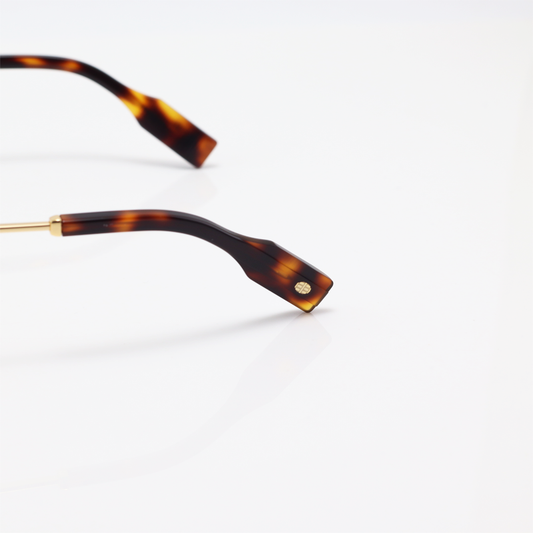 T HENRI - SHADOW - Golden Tortoise Eyeglasses