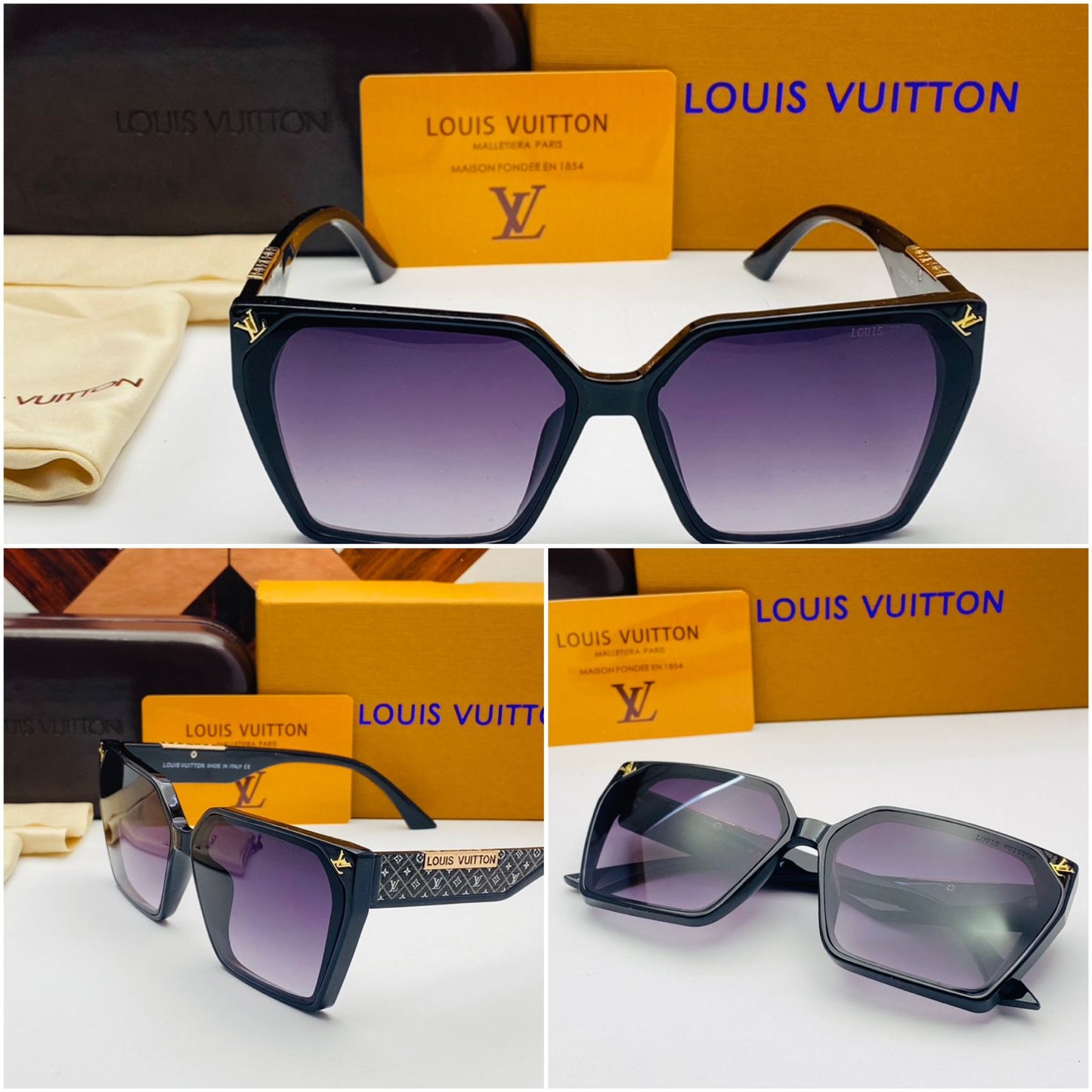 Louis Vuitton Clash monogram sunglasses