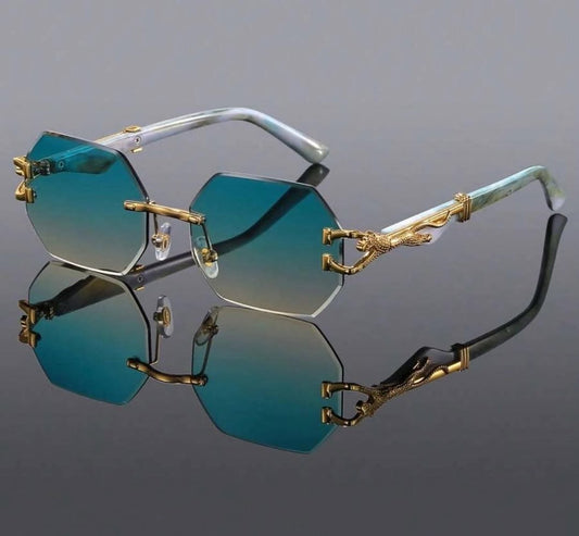 Exclusive Unisex Rimless Shades | Wearluxurys - Wearluxurys