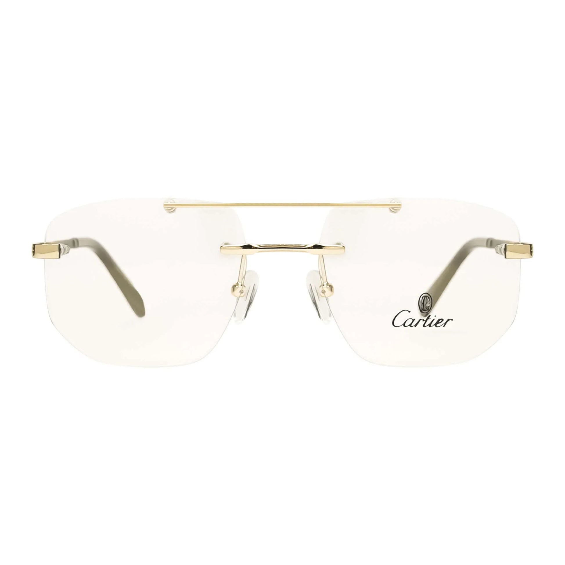 Cartier Whimsical Rimless eyeglasses