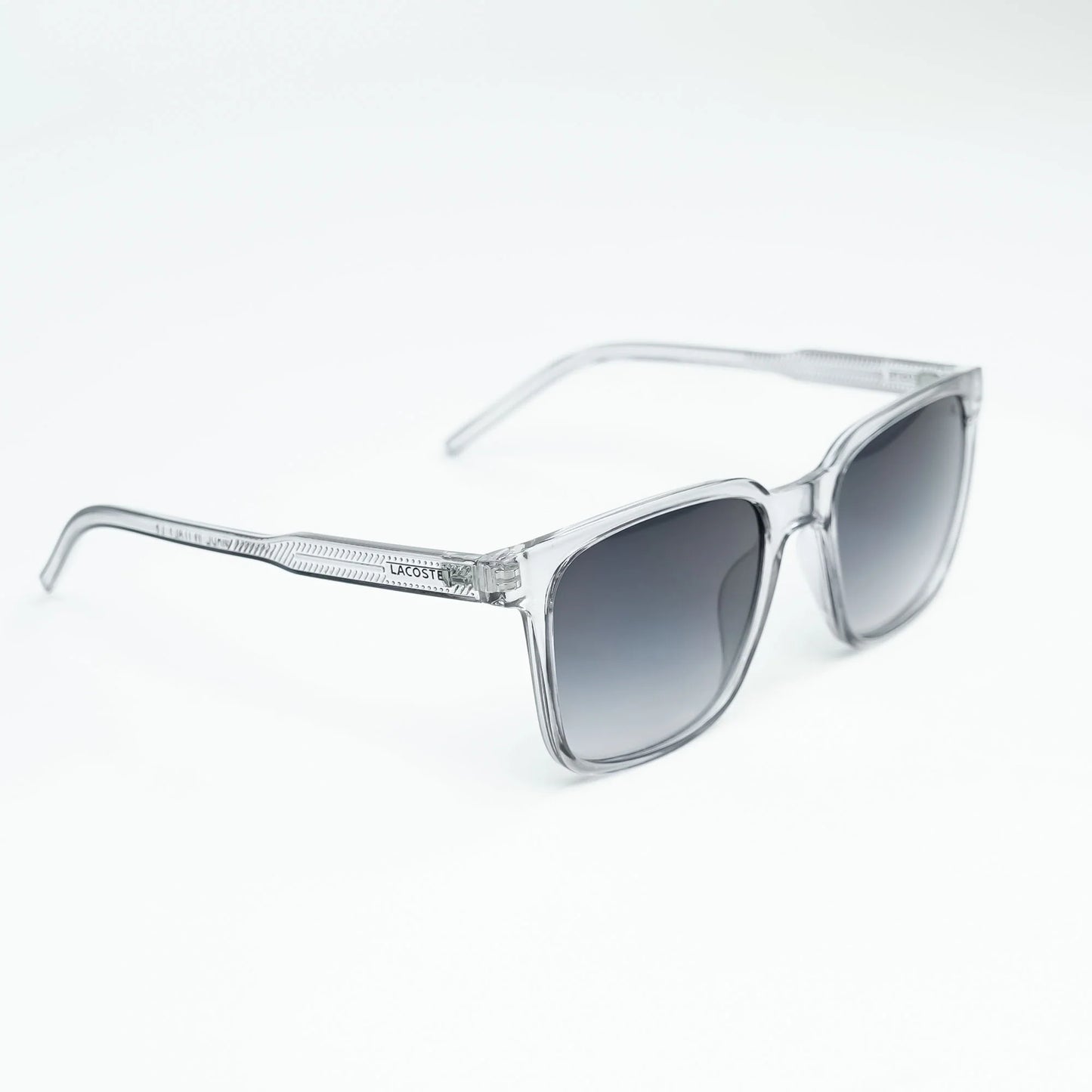 Lacoste CrystalWave Sunglasses – Translucent Frame Luxury Eyewear