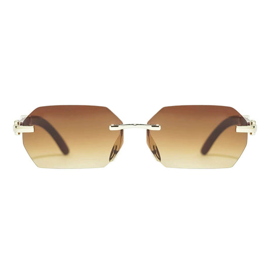 Cartier Blip Rimless Sunglasses by Wearluxurys - Wearluxurys