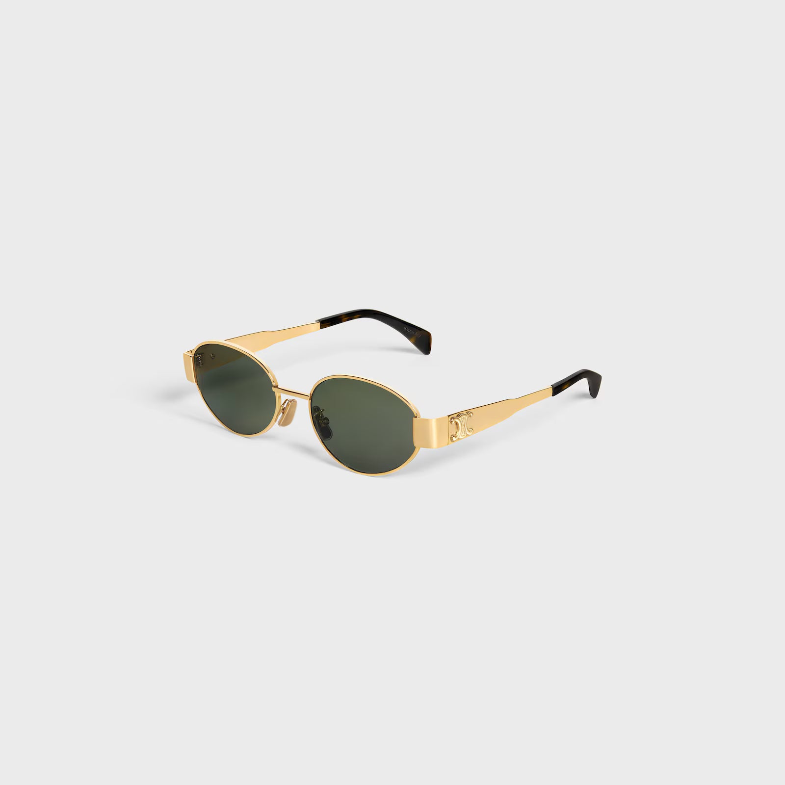 Celine Triomphe Metal 01 sunglasses in Metal | Wearluxurys - Wearluxurys