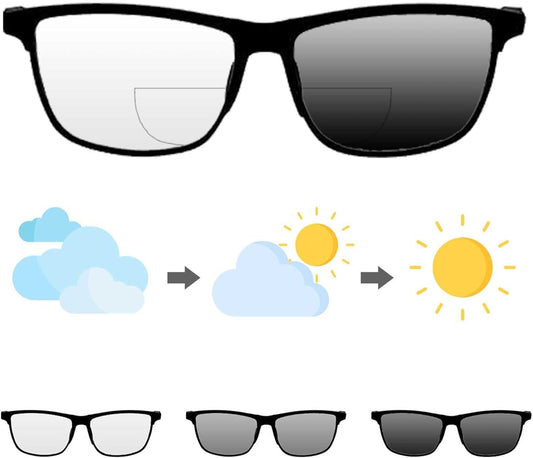 Transition Bifocal Lense