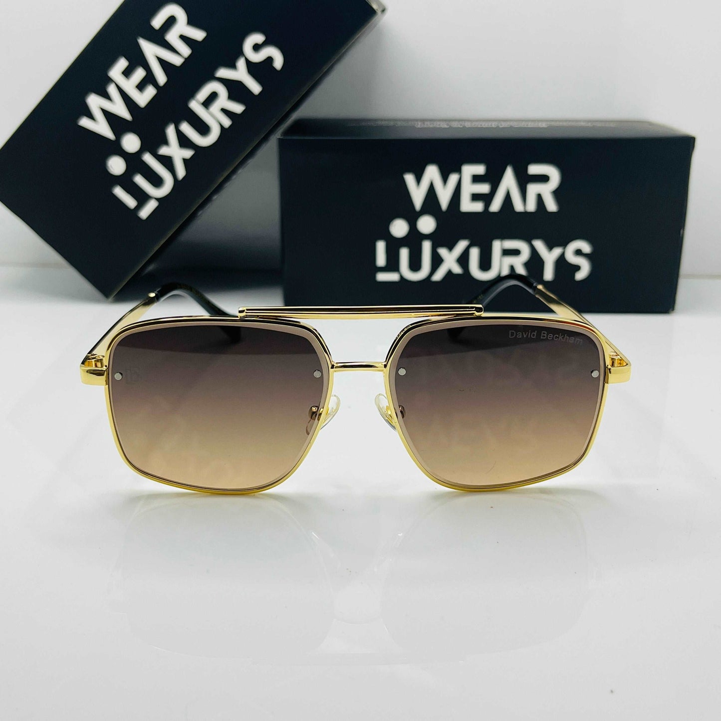 David Bechkam Metal Sunglasses | Wearluxurys