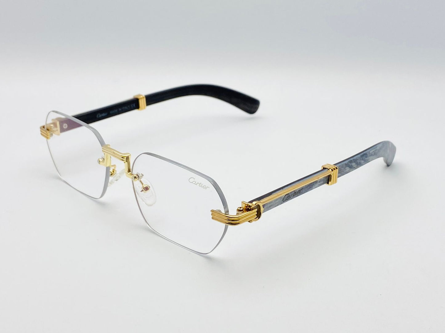 Premier De Cariter Rimless Glasses | Wearluxurys