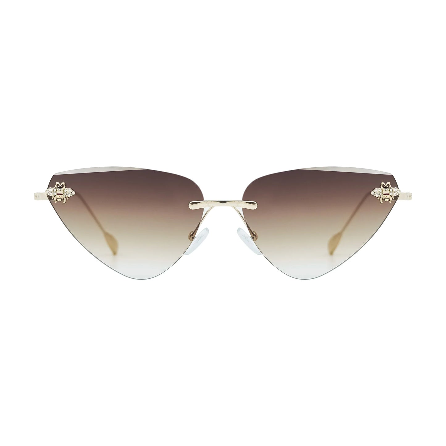 Wearluxurys Halo Frame Sunglasses