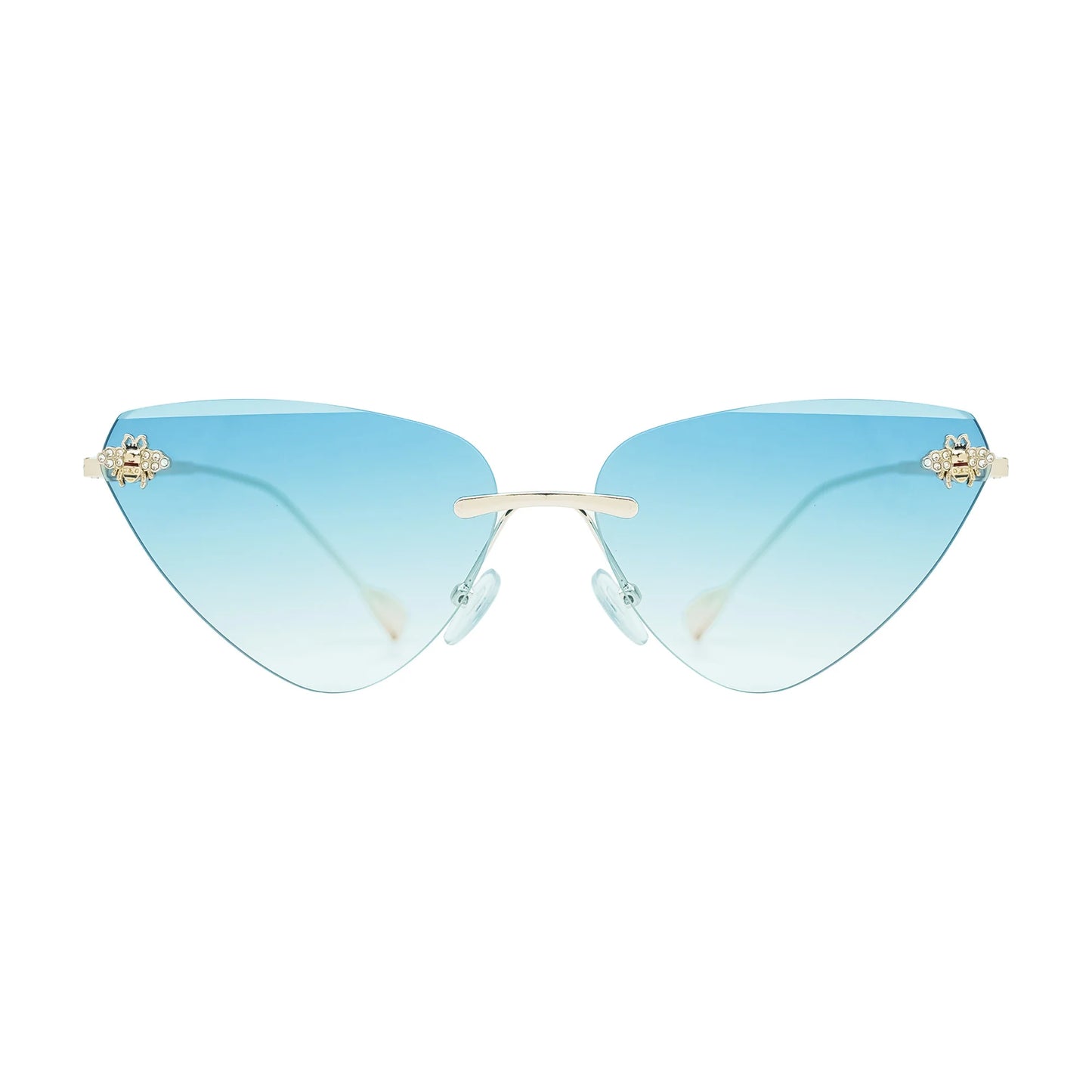 Wearluxurys Halo Frame Sunglasses