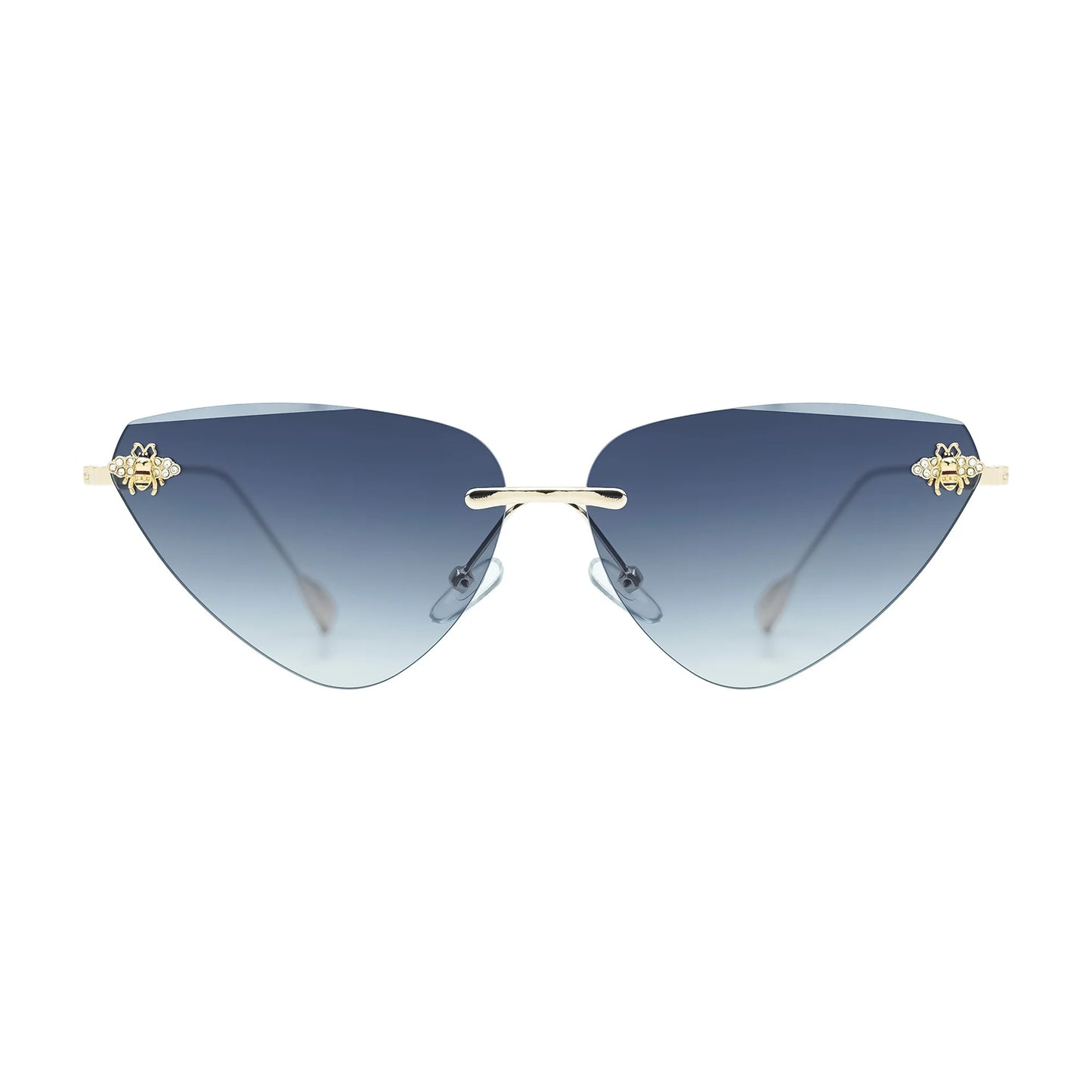 Wearluxurys Halo Frame Sunglasses