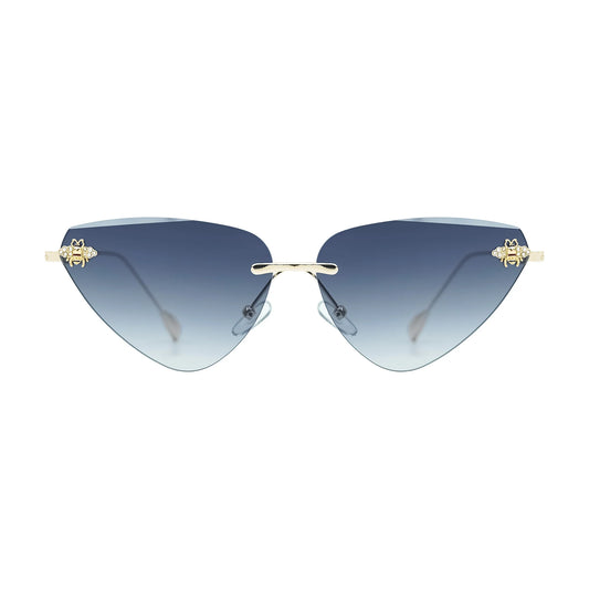 Wearluxurys Halo Frame Sunglasses