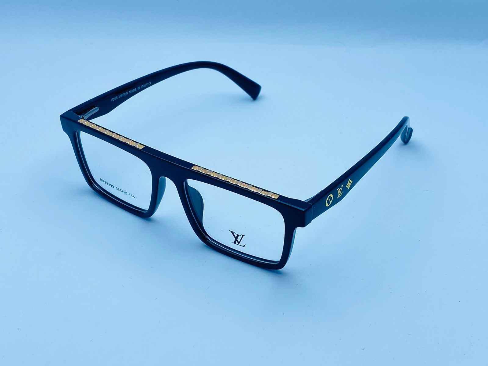 Louis Vuitton Rectangle 98104 Eyeglasses | Wearluxurys - Wearluxurys