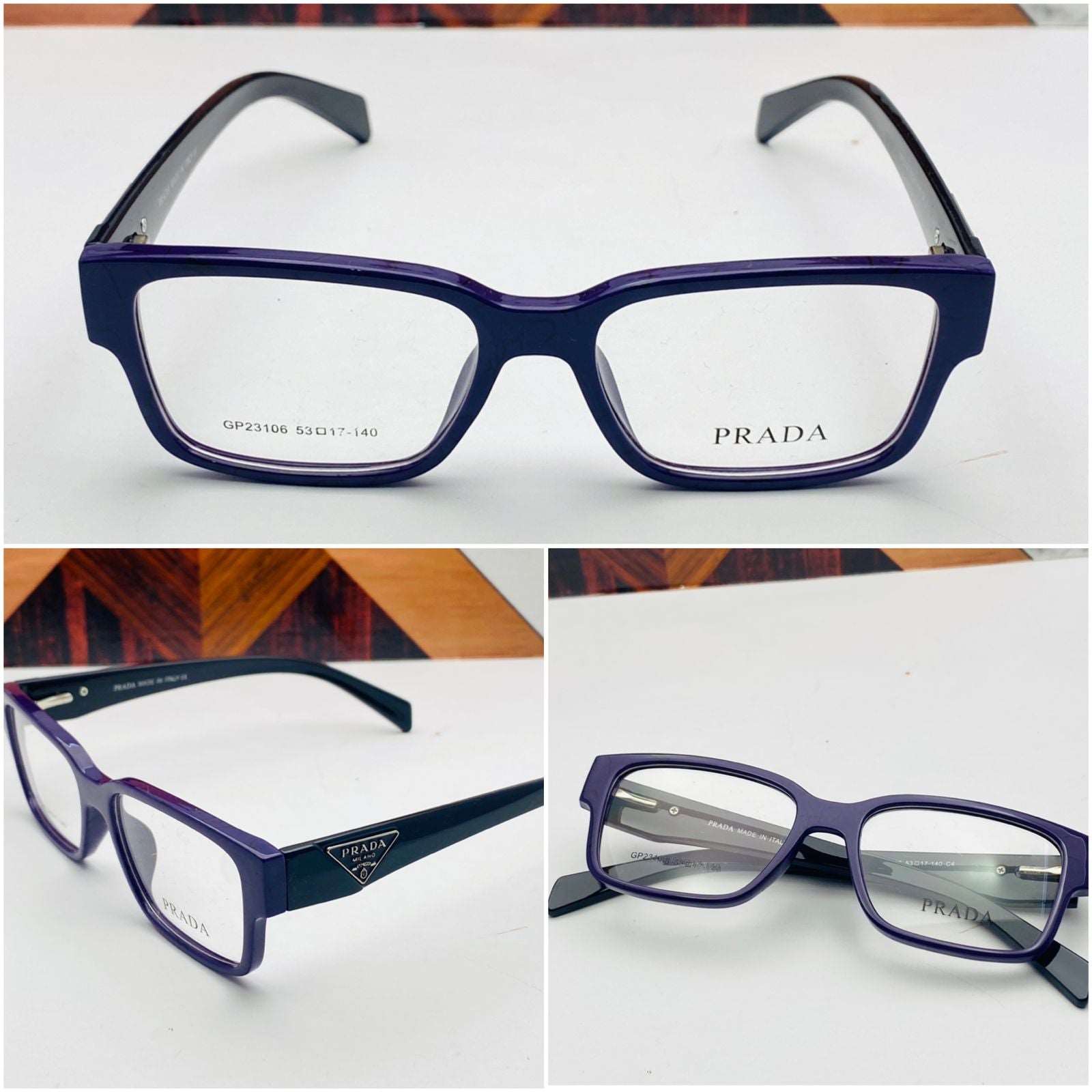 "Prada Sophisticated Glasses – Refined Elegance and Timeless Style"