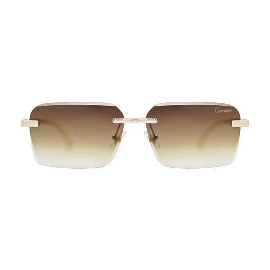 Cartier Nova Rimless Sunglasses | Wearluxurys