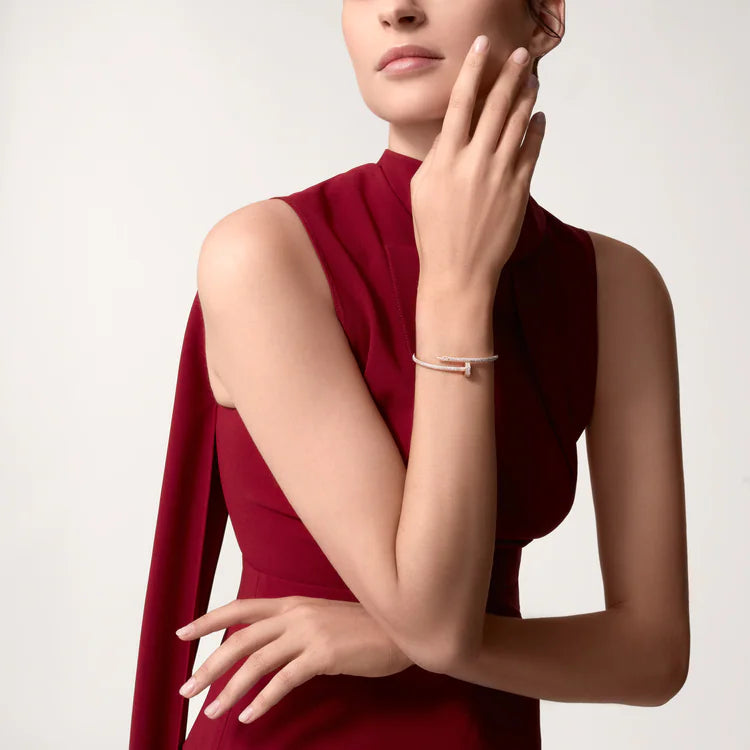 Juste un Clou bracelet, classic model, diamonds
